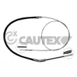 CAUTEX 762991 - Tirette à câble, frein de stationnement