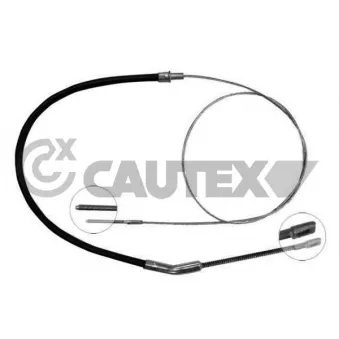 CAUTEX 762991 - Tirette à câble, frein de stationnement