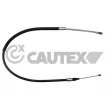 CAUTEX 763001 - Tirette à câble, frein de stationnement