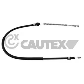Tirette à câble, frein de stationnement CAUTEX 763002