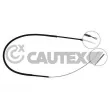 CAUTEX 763015 - Tirette à câble, frein de stationnement