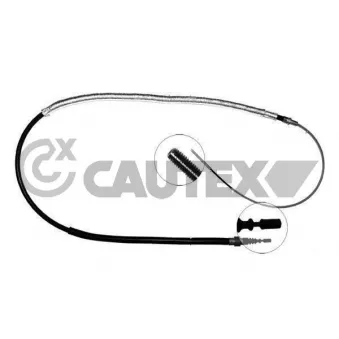 Tirette à câble, frein de stationnement CAUTEX OEM 357609721C