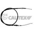 CAUTEX 763043 - Tirette à câble, frein de stationnement
