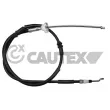 CAUTEX 763052 - Tirette à câble, frein de stationnement