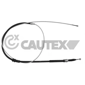 CAUTEX 763057 - Tirette à câble, frein de stationnement