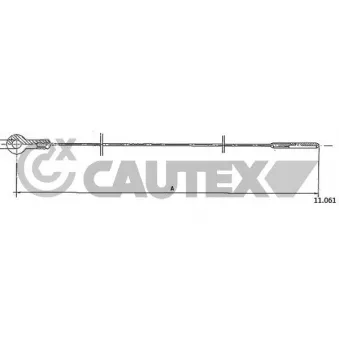 Câble d'accélération CAUTEX OEM 111721555C