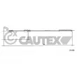 CAUTEX 763090 - Câble d'accélération