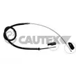CAUTEX 763117 - Câble d'accélération