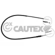 CAUTEX 763179 - Tirette à câble, frein de stationnement