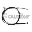 CAUTEX 763184 - Tirette à câble, frein de stationnement