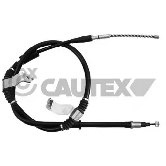 Tirette à câble, frein de stationnement CAUTEX 763187