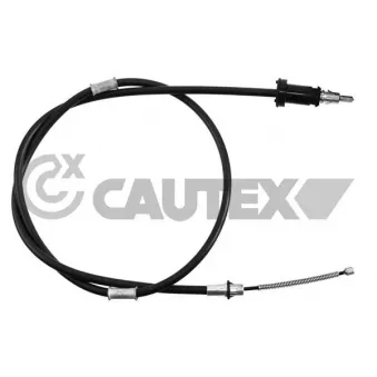 CAUTEX 763193 - Tirette à câble, frein de stationnement