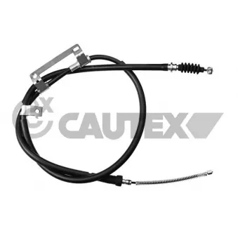 Tirette à câble, frein de stationnement CAUTEX OEM 0K2A144410F