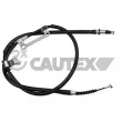 CAUTEX 763224 - Tirette à câble, frein de stationnement