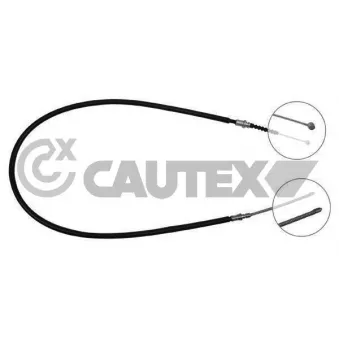 Tirette à câble, frein de stationnement CAUTEX OEM 0k20144420j