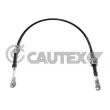 CAUTEX 763273 - Tirette à câble, boîte de vitesse manuelle