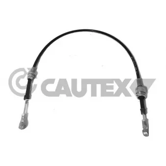Tirette à câble, boîte de vitesse manuelle CAUTEX 763277