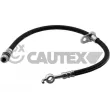 CAUTEX 763357 - Flexible de frein avant droit