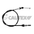 CAUTEX 765722 - Tirette à câble, commande d'embrayage