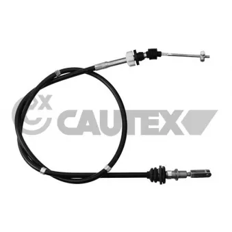 Tirette à câble, commande d'embrayage CAUTEX 765722