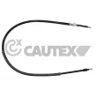 CAUTEX 765727 - Tirette à câble, frein de stationnement