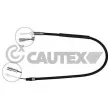 CAUTEX 765731 - Tirette à câble, frein de stationnement