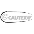 CAUTEX 765739 - Tirette à câble, frein de stationnement