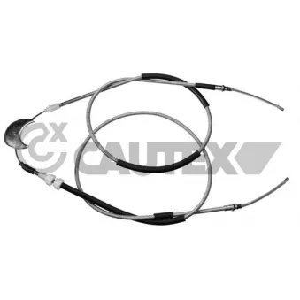 Tirette à câble, frein de stationnement CAUTEX 765742