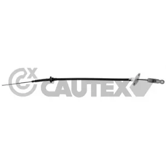 Tirette à câble, commande d'embrayage CAUTEX 765745