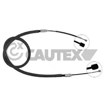 Tirette à câble, frein de stationnement CAUTEX 765764