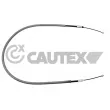 CAUTEX 765765 - Tirette à câble, frein de stationnement