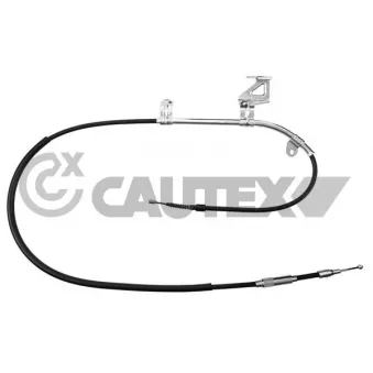 Tirette à câble, frein de stationnement CAUTEX 765781