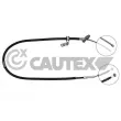 CAUTEX 765789 - Tirette à câble, frein de stationnement