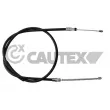 CAUTEX 765823 - Tirette à câble, frein de stationnement