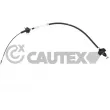 CAUTEX 765829 - Tirette à câble, commande d'embrayage