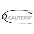 CAUTEX 765831 - Tirette à câble, frein de stationnement