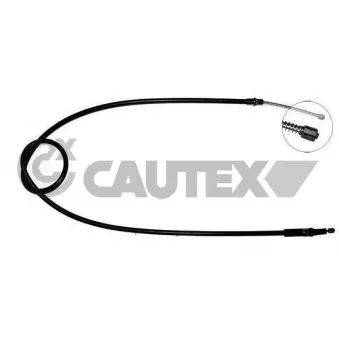 Tirette à câble, frein de stationnement CAUTEX OEM 7704001812