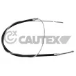 CAUTEX 765837 - Tirette à câble, frein de stationnement
