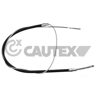 Tirette à câble, frein de stationnement CAUTEX OEM 34411153582