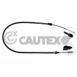CAUTEX 765851 - Tirette à câble, commande d'embrayage