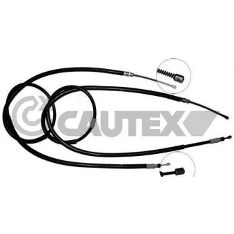 Tirette à câble, frein de stationnement CAUTEX OEM 6025370827
