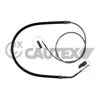 CAUTEX 765863 - Tirette à câble, frein de stationnement