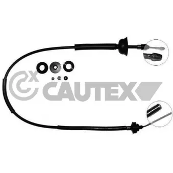 Tirette à câble, commande d'embrayage CAUTEX OEM 2150G2