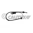 CAUTEX 765872 - Tirette à câble, commande d'embrayage