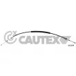 CAUTEX 765878 - Tirette à câble, boîte de vitesse manuelle