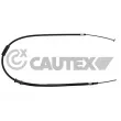 CAUTEX 765910 - Tirette à câble, frein de stationnement