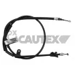 CAUTEX 765917 - Tirette à câble, frein de stationnement