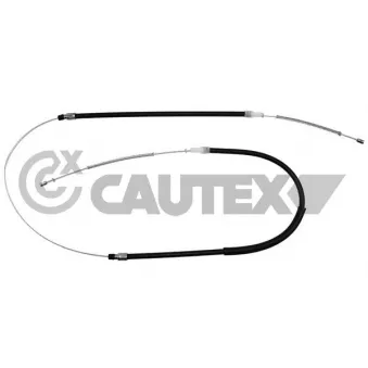 CAUTEX 765967 - Tirette à câble, frein de stationnement