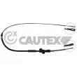 CAUTEX 765972 - Tirette à câble, frein de stationnement