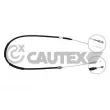 CAUTEX 765974 - Tirette à câble, frein de stationnement
